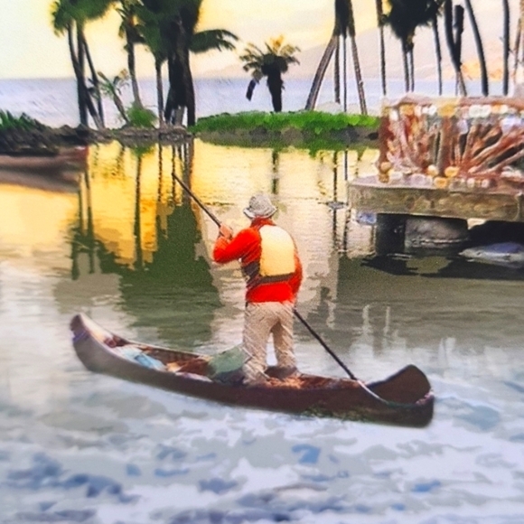 4x6 Fantasy Landscape Composite Oil Painting Art Print - Picture 8 of 9